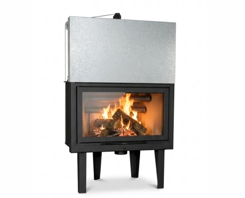 1 Ενεργειακό τζάκι Λέβητας W 80 BD BOILER