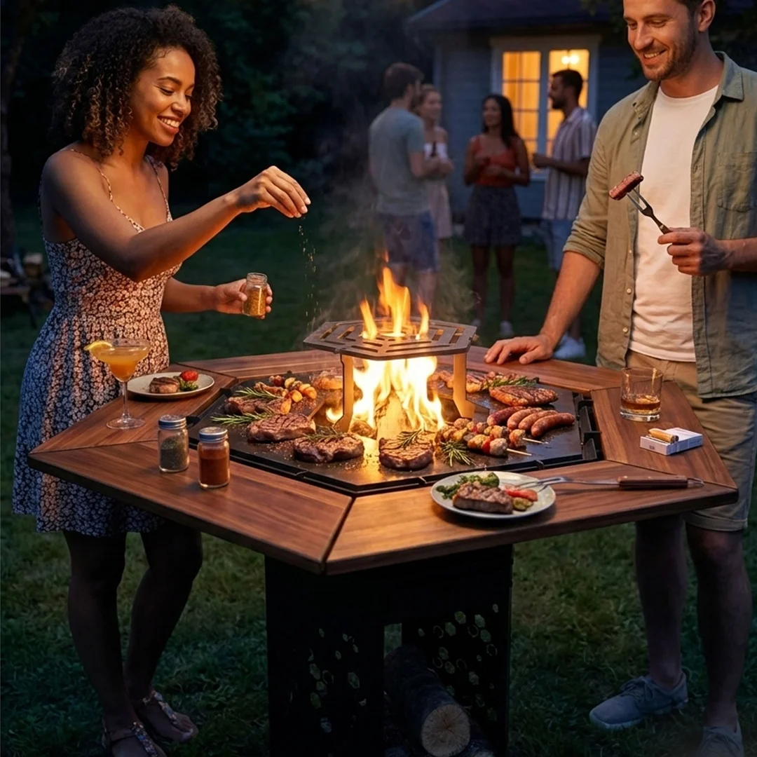 Τζάκι-Μπάρμπεκιου Grand-Transformer Hex 75 - Image 5