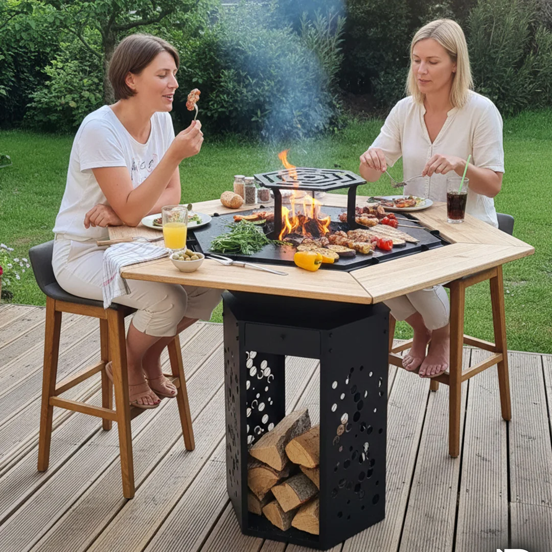 Τζάκι-Μπάρμπεκιου Grand-Transformer Hex 75 - Image 3