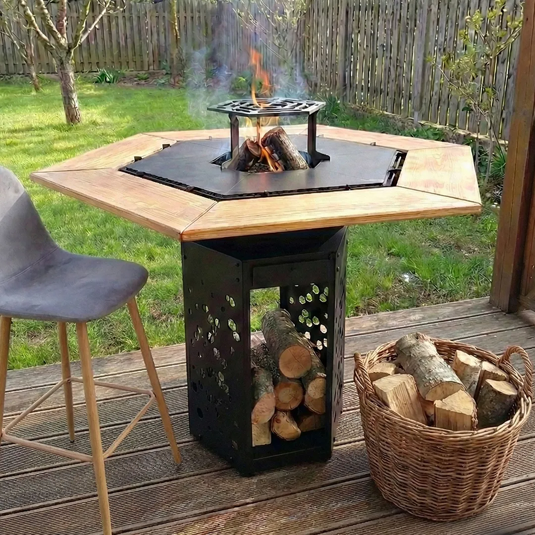 Τζάκι-Μπάρμπεκιου Grand-Transformer Hex 75