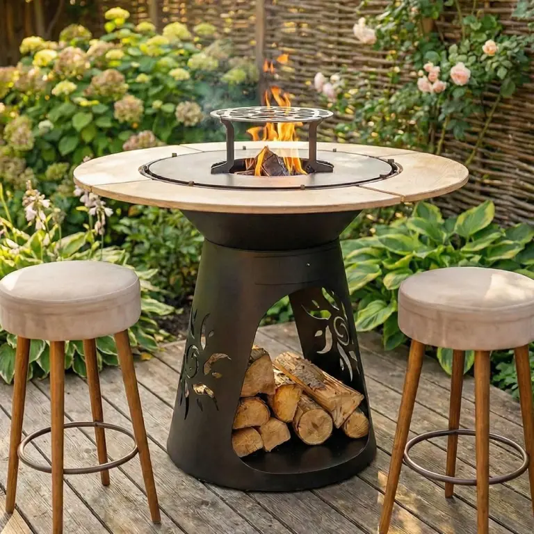BBQ Fire Table Grand-Transformer Round 75
