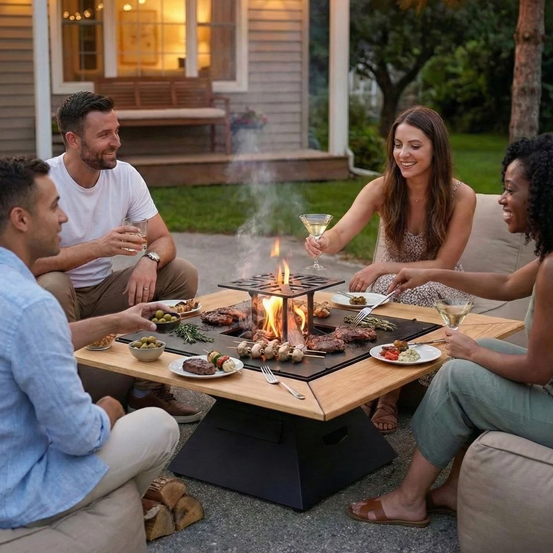 Τζάκι-Μπάρμπεκιου Lounge-Transformer Quad 75 - Image 3