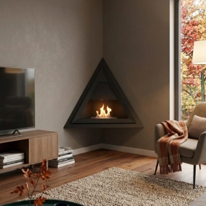 Trigon Corner Biofireplace