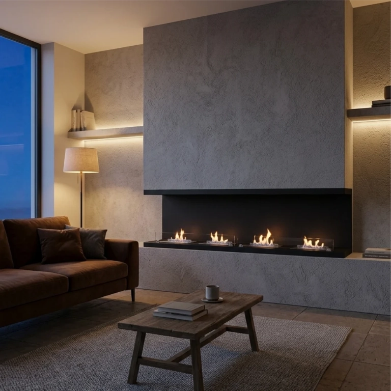 Horizon Panoramic Bioethanol Fireplace