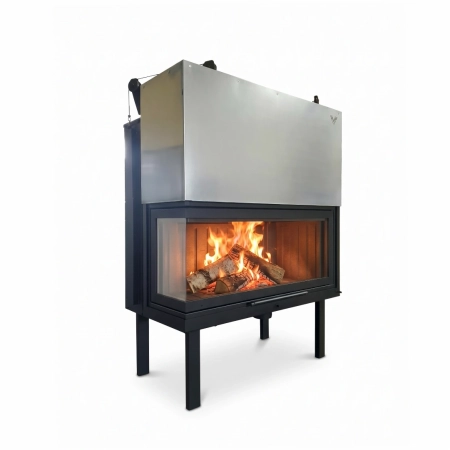 Τζάκι Αερόθερμο W 100 Corner fire