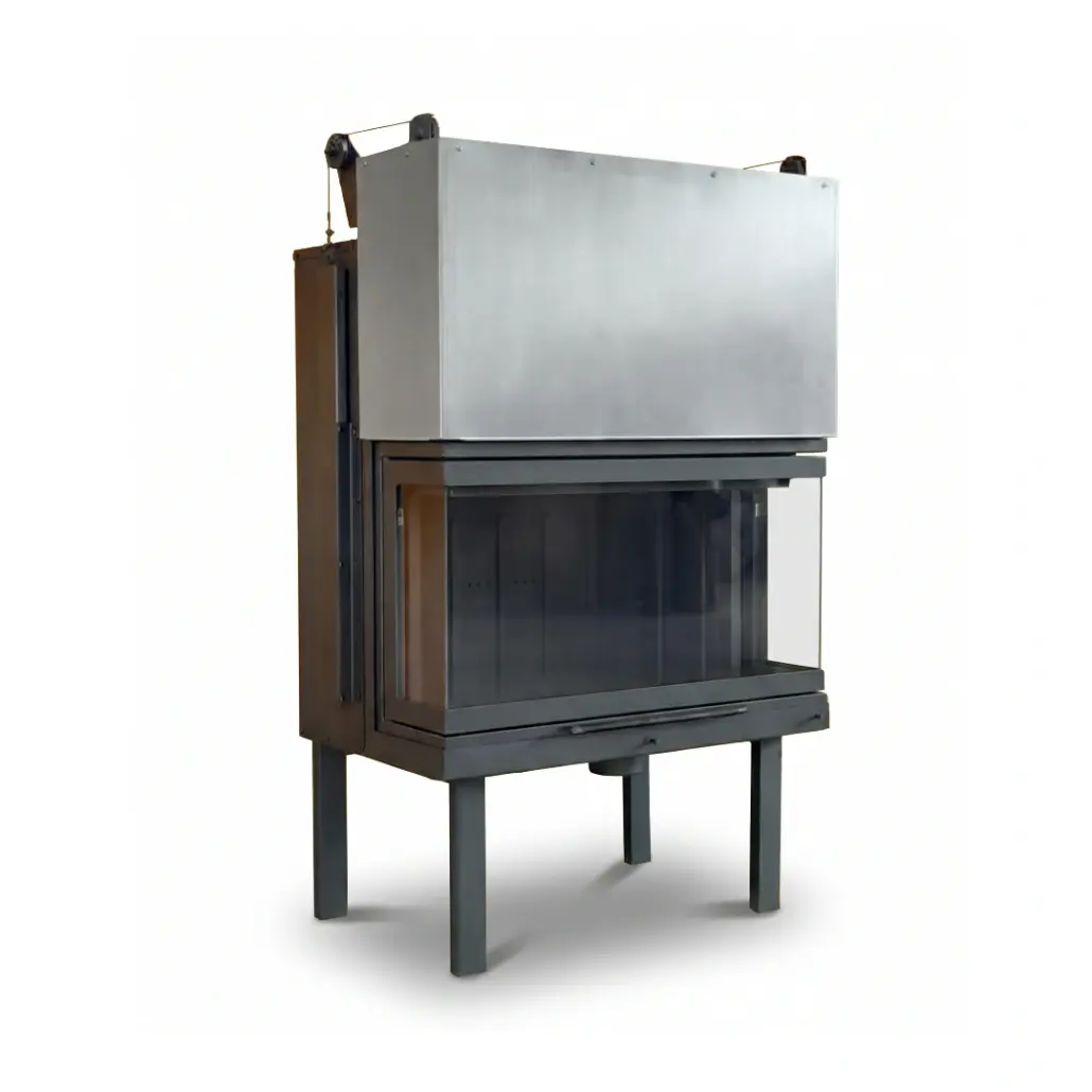 Air-Heating Energy Fireplace W PANORAMA